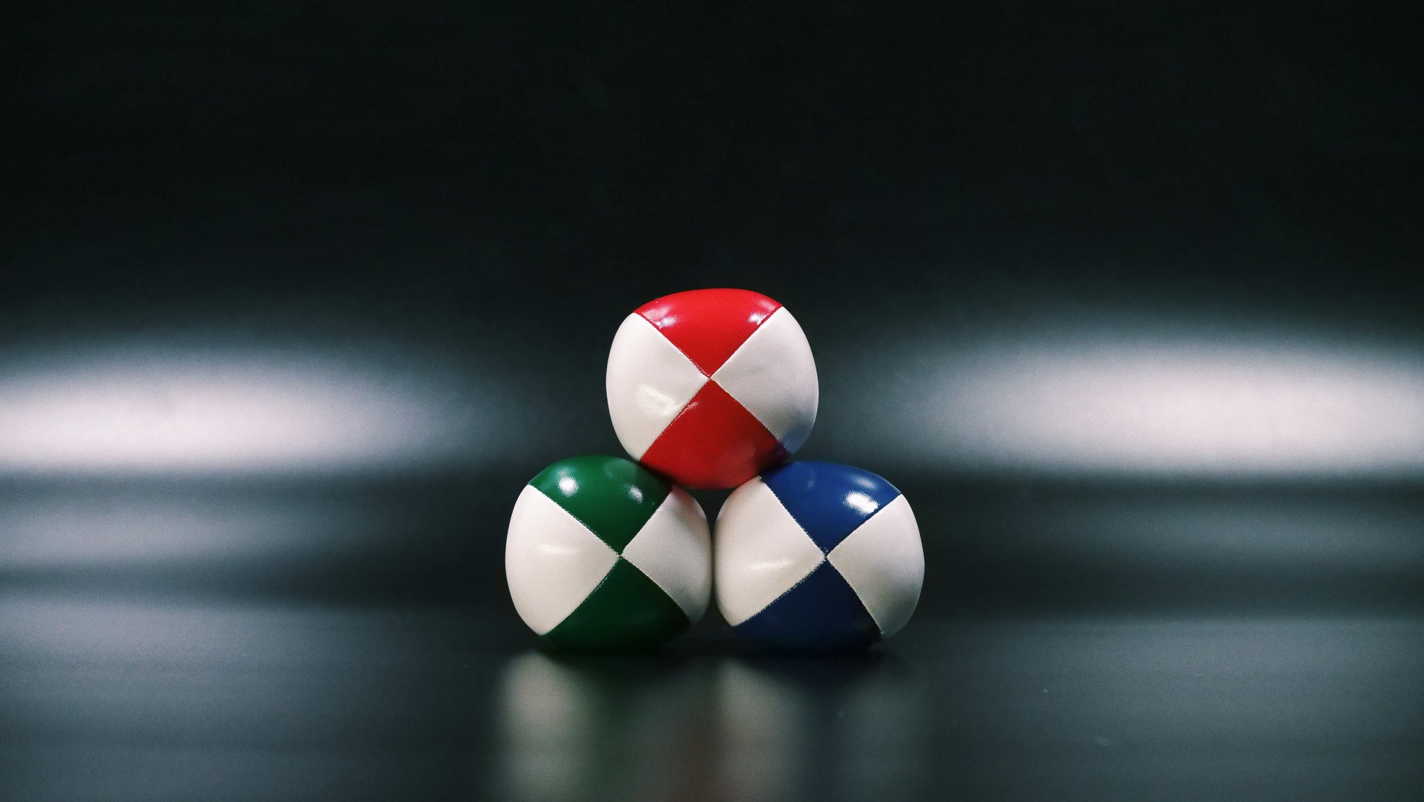雙色系列雜耍球(三個)